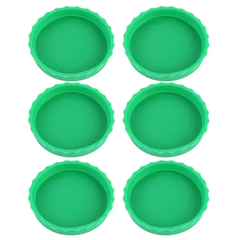 1/3/6Pcs Standard Beverage Can Covers Leak Proof Sealing Cap Red Wine Soft Cap Sealing Cap Beverage Can Lids Soda Lid Protectors