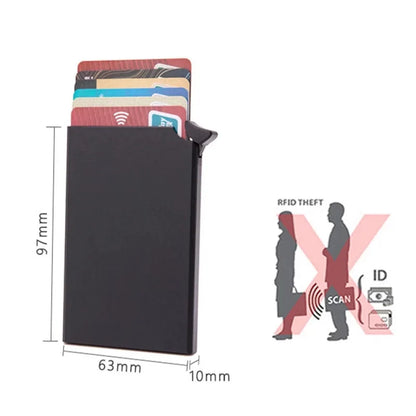 Smart Wallet Business Card Holder