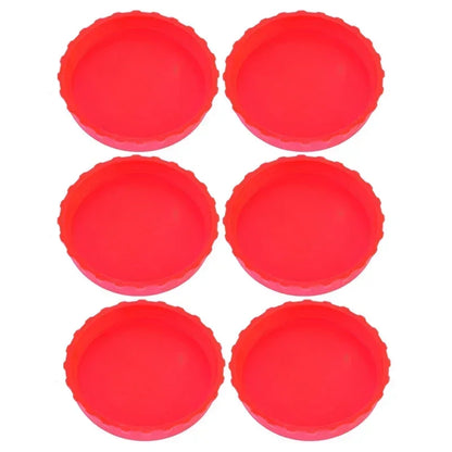 1/3/6Pcs Standard Beverage Can Covers Leak Proof Sealing Cap Red Wine Soft Cap Sealing Cap Beverage Can Lids Soda Lid Protectors